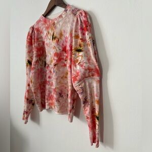 MISA Los Angeles Kali Puff Sleeve Top Size Medium